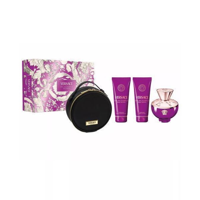 Picture of VERSACE DYLAN PURPLE EDP 3.4 OZ 4 PC SET