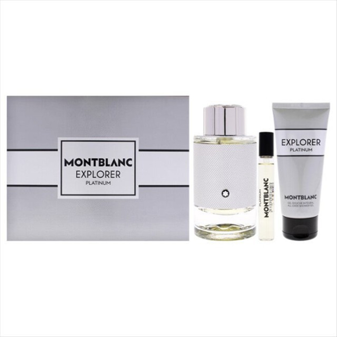 Picture of MONTBLANC EXPLORER PLATINUM EDP 3 PIECE GIFT SET