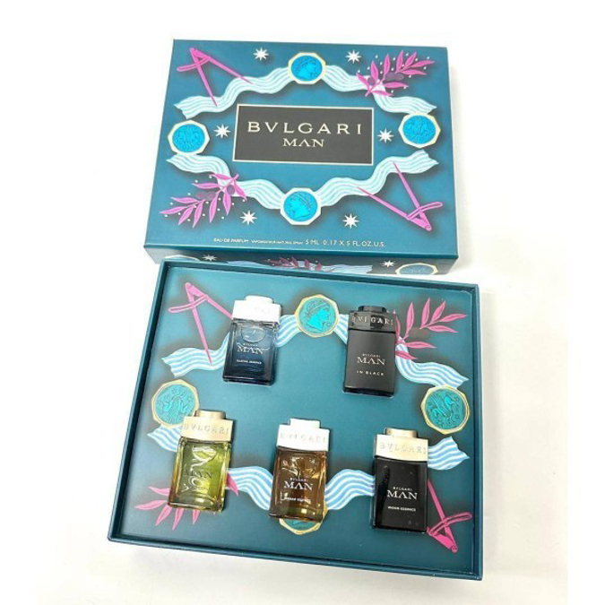 Picture of BVLGARI MAN 5 PEICE 5 ML MINI SET