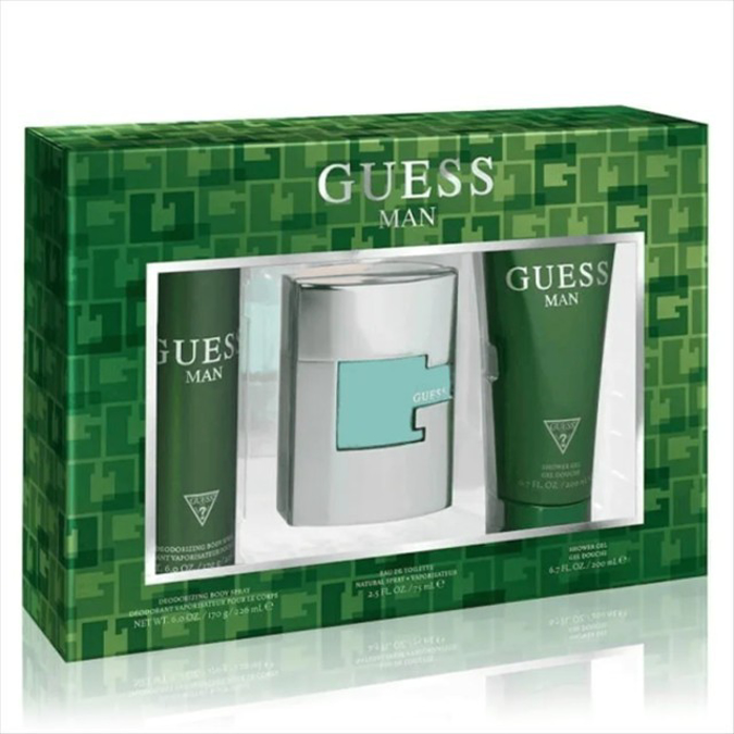Picture of GUESS MAN EDT 3 PIECE GIFT SET