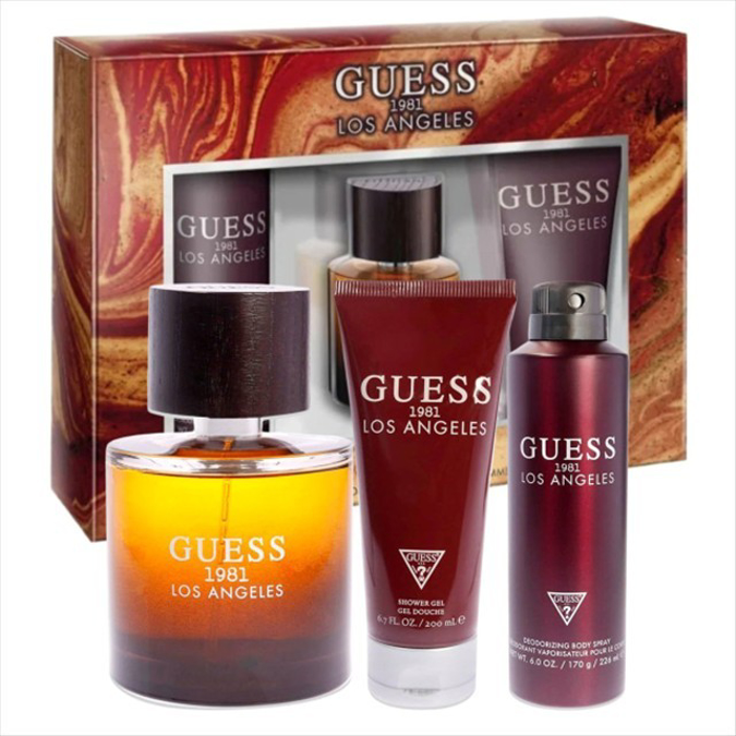 Picture of GUESS 1981 LOS ANGELES EDT 3 PIECE GIFT SET