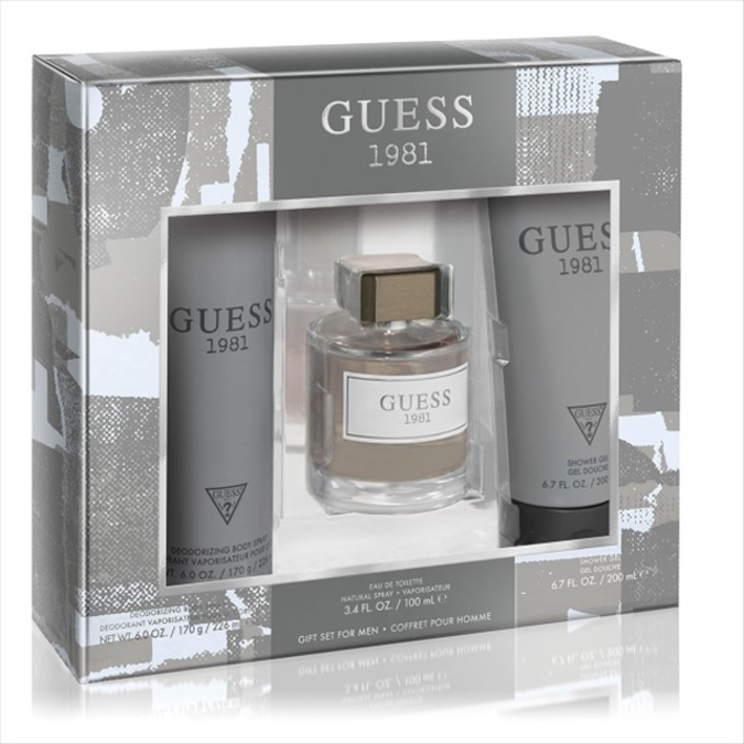 Picture of GUESS 1981  EDT 3 PIECE GIFT SET