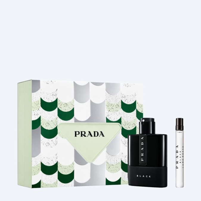 Picture of PRADA LUNA ROSSA BLACK EDP 2 PIECE GIFT SET