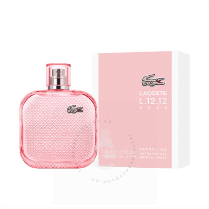 Picture of LACOSTE L.12.12 ROSE EDT 3.3 FL.OZ.