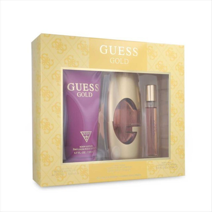 Picture of GUESS GOLD EDP 3 PIECE GIFT SET