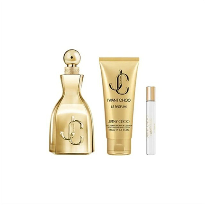 Picture of JIMMY CHOO I WANT CHOO PARFUM 3 PIECE GIFT SET