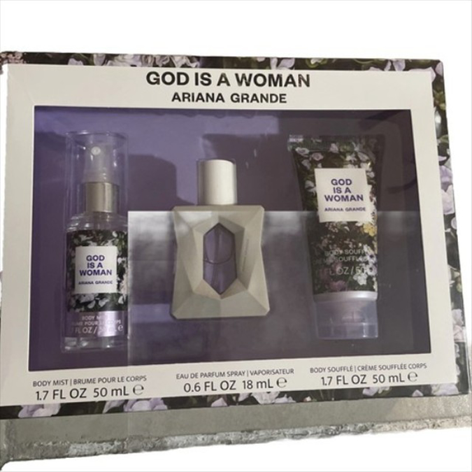 Picture of ARIANA GRANDE GOD IS A WOMAN EDP 3 PIECE GIFT SET