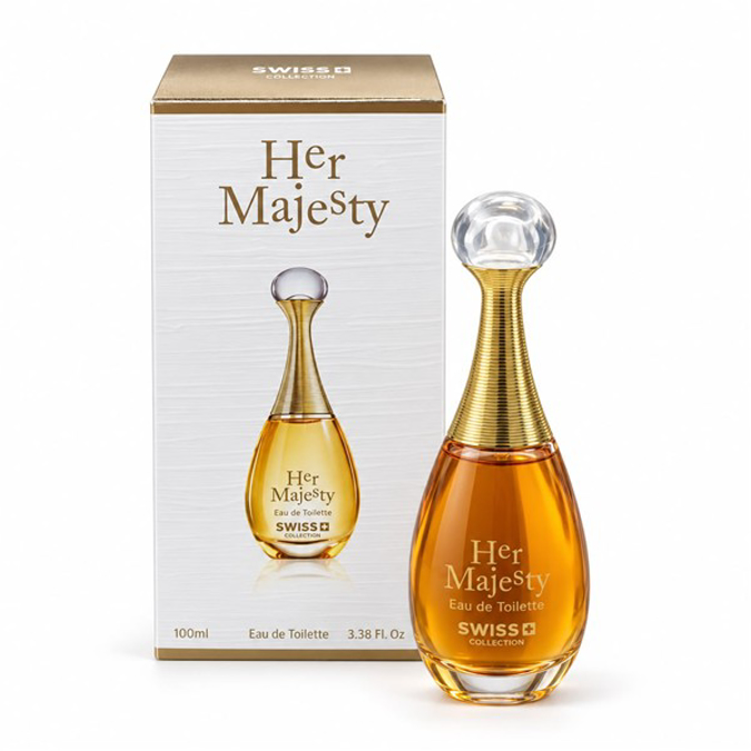 Picture of SWISS COLLECTION HER MAJESTY EDT 3.4 FL.OZ.