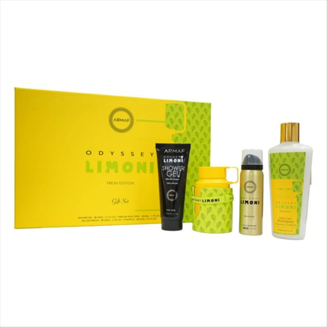 Picture of ARMAF ODYSSEY LIMON FRESH EDITION 4 PIECE GIFT SET