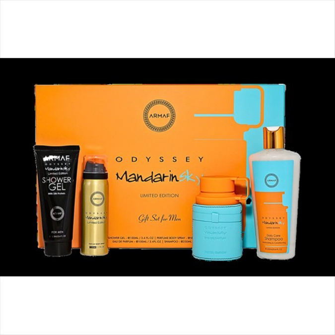 Picture of ARMAF ODYSSEY MANDARIN SKY LIMIED EDITION EDP 4 PIECE GIFT SET