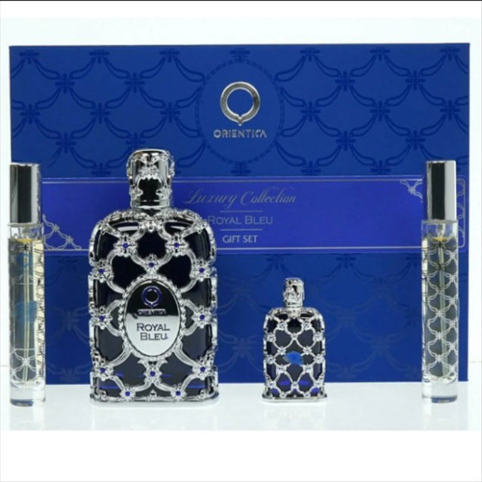 Picture of ORIENTICA LUXURY COLLECTION ROYAL BLEU EDP 4 PIECE GIFT SET