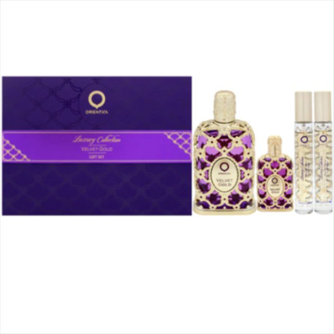 Picture of ORIENTICA LUXURY COLLECTION VELVET GOLD EDP 4 PIECE GIFT SET