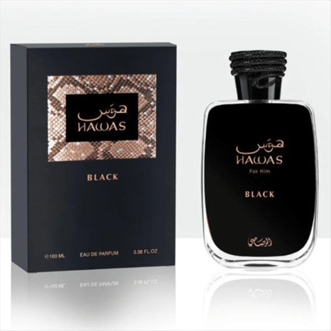 Picture of HAWAS BLACK EDP 3.4 FL.OZ.