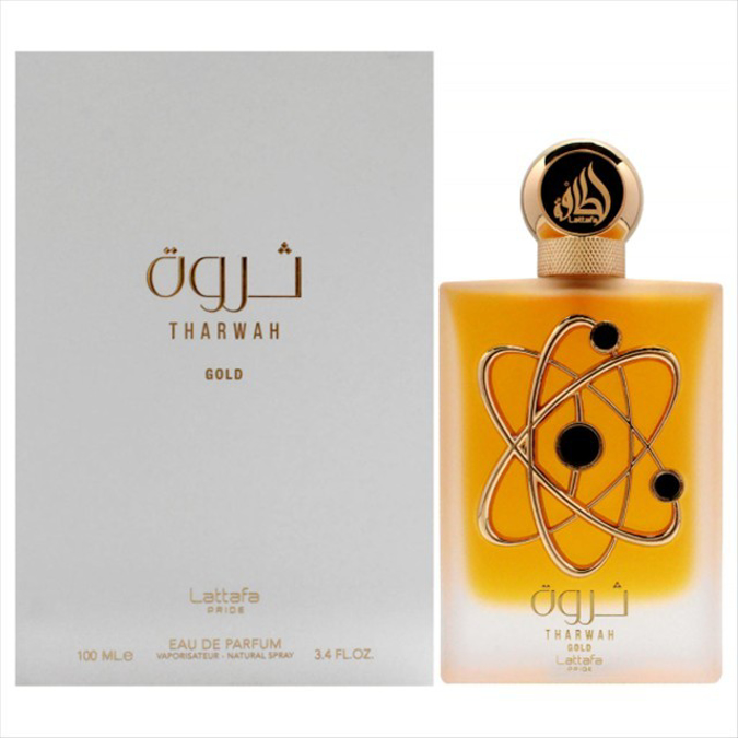 Picture of LATTAFA PRIDE THARWAH GOLD EDP 3.4 FL.OZ.