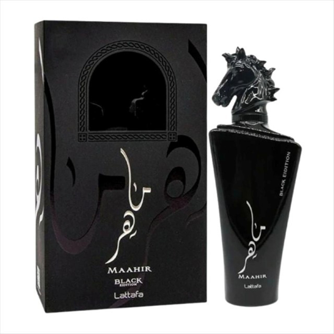 Picture of LATTAFA MAAHIR BLACK EDITION EDP 3.4 FL.OZ.