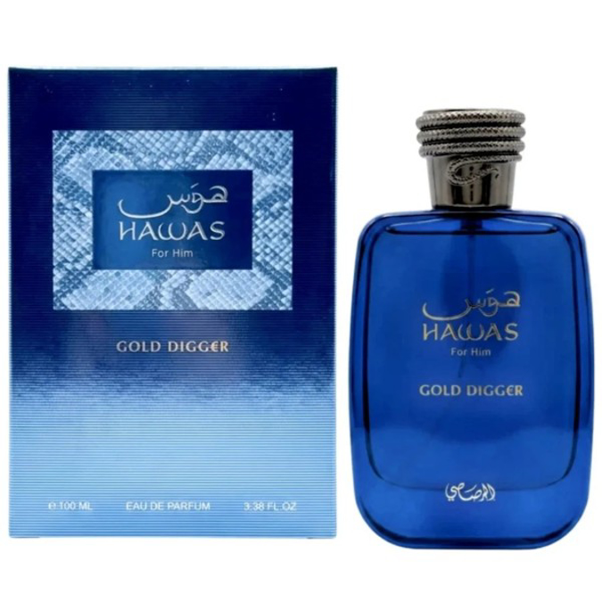 Picture of RASASI HAWAS GOLD DIGGER FOR HIM EDP 3.4 FL.OZ.