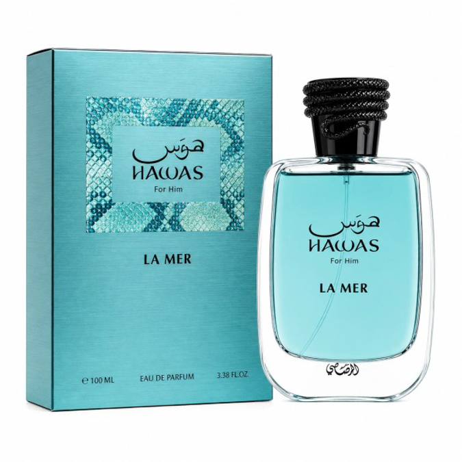 Picture of RASASI HAWAS LA MER FOR HIM EDP 3.4 FL.OZ.